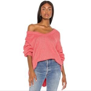 Free People Brookside Sweater Tunic Longline Oversized Size Small NEW